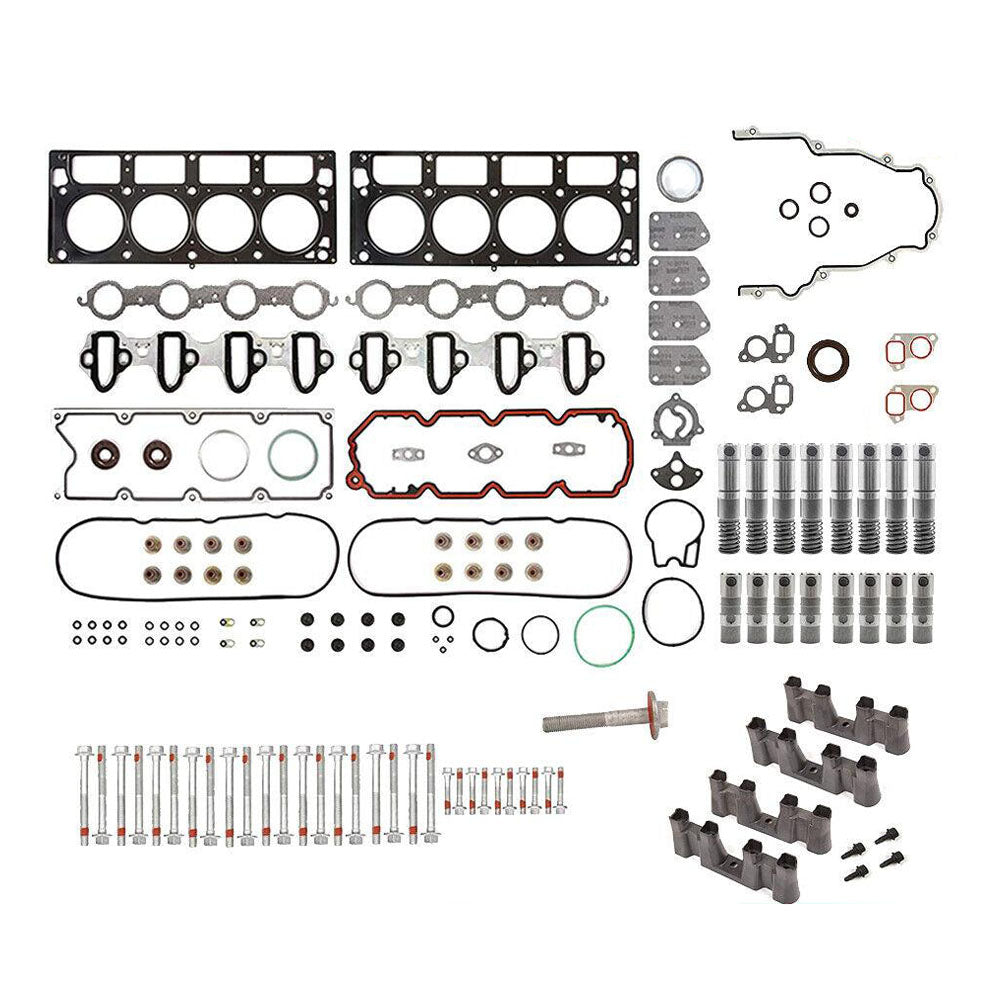 For GMC Yukon XL Chevrolet Silverado 5.3 AFM Head Gasket Set Bolts Lifters kit