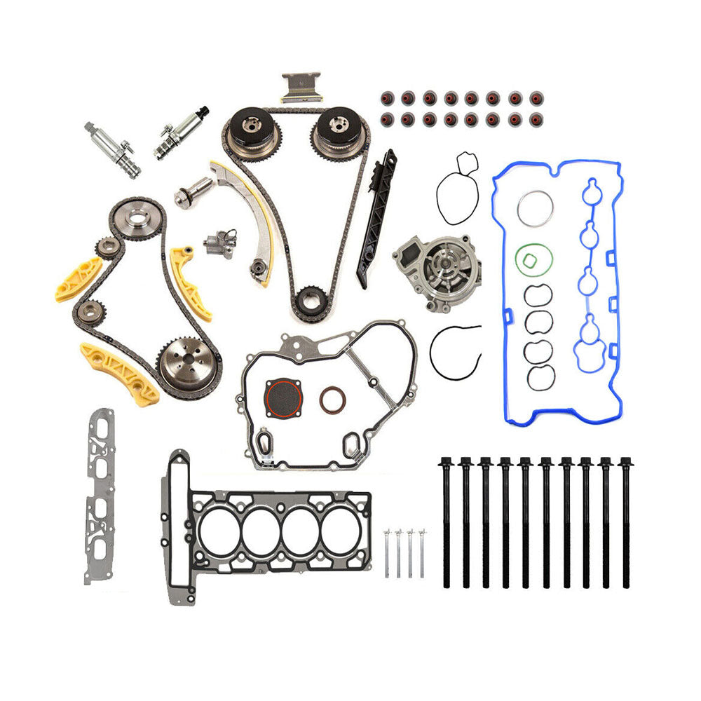 MLS Head Gasket Set for 07-08 Chevry Pontiac 2.2L w/ Timing Chain Kit Water Pump