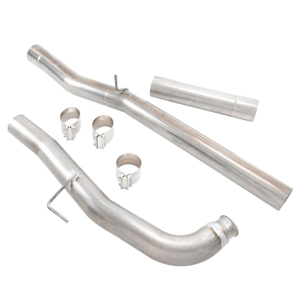 4 inch straight pipe 2011-2015 6.6LDuramax Diesel Exhaust Muffler Pipe Tube Kit Fits chevy GMC 2500 3500