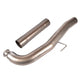 tainless Steel Diesel Exhaust Muffler Delete Pipe Fits chevy Silverado  2500HD 3500HD 6.6l 2011-2015 Duramax