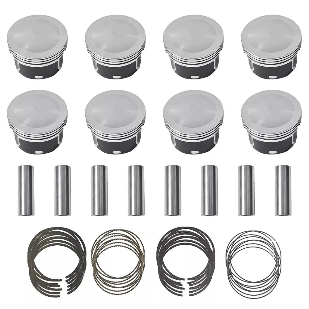 5086010AB Piston & Rings Set for 2003-2006 Dodge Ram 1500 2500 3500 Durango Magnum Chrysler Jeep 5.7HEMI OHV