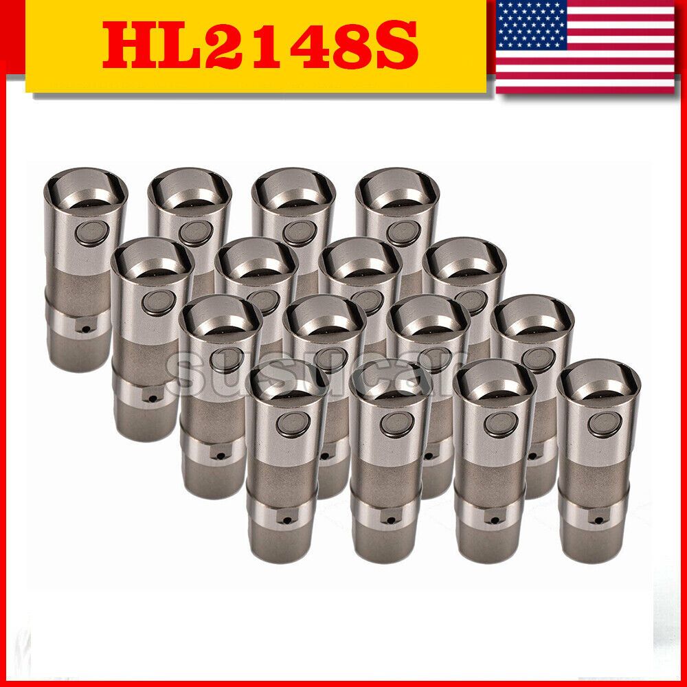 Hydraulic Roller Lifters Set 16 for Chevy 4.8 5.3 5.7 6.0 LS1 LS2 LS3 SBC LS7